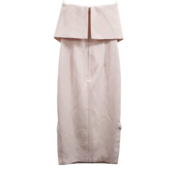 CMEO Collective strapless blush dress MIDI DRESS ROSE SIZE S - Picture 5 of 12
